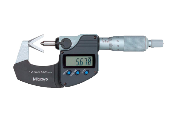 Digimatic V-Anvil Micrometer